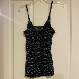 White House | Black Market Polkadot Tank Top/Cami